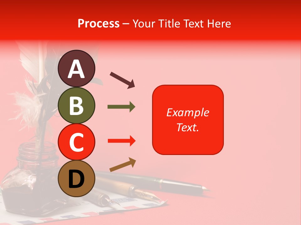 Receive Object Document PowerPoint Template