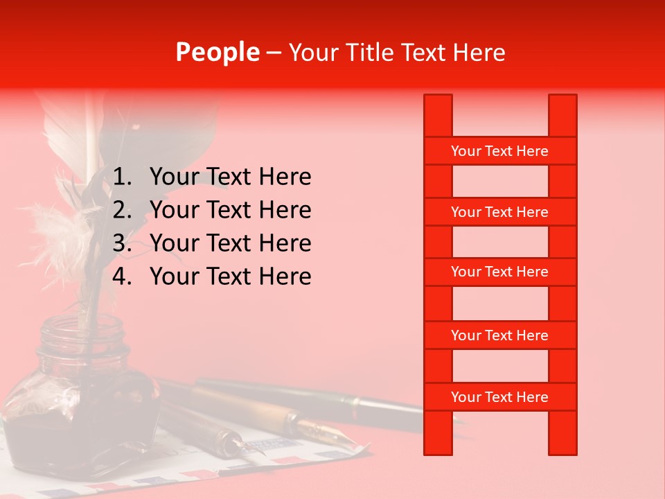 Receive Object Document PowerPoint Template