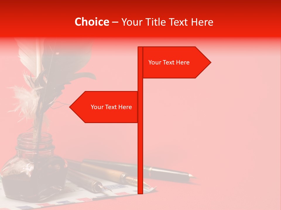 Receive Object Document PowerPoint Template
