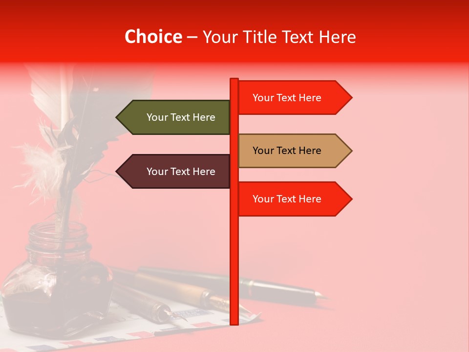 Receive Object Document PowerPoint Template