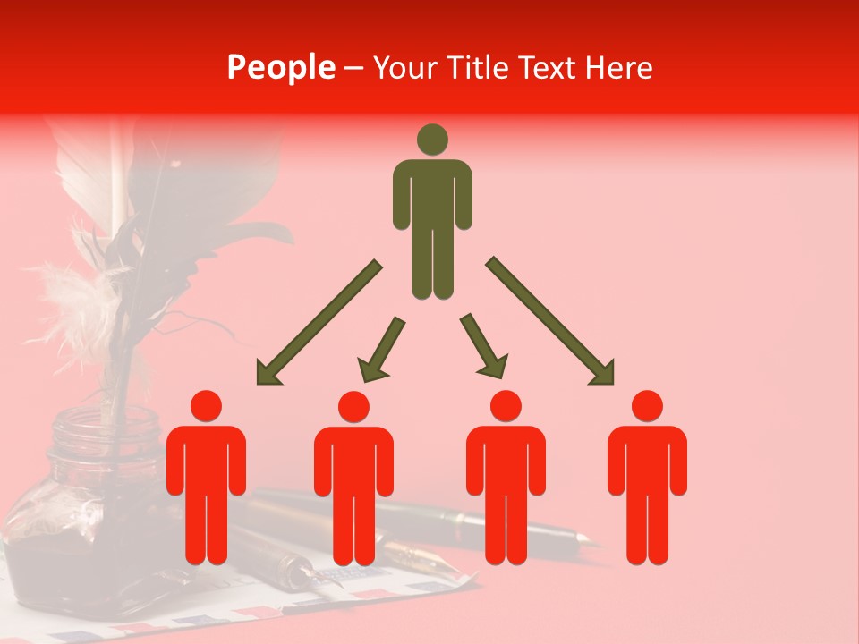 Receive Object Document PowerPoint Template