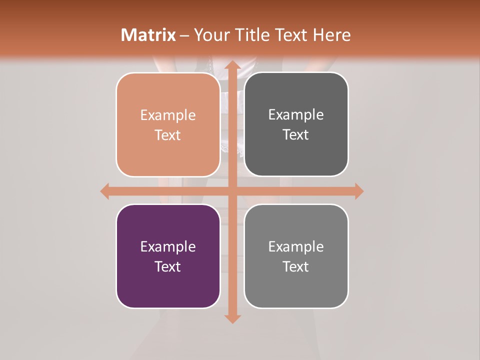 A Woman Sitting On Top Of A Wooden Chair PowerPoint Template