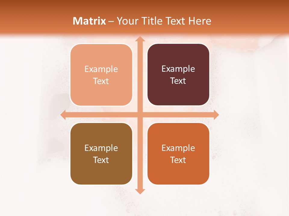 Beautiful Wet Person PowerPoint Template