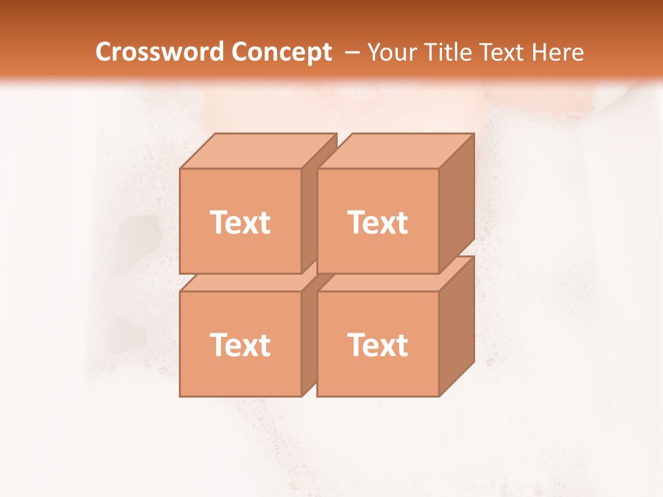 Beautiful Wet Person PowerPoint Template