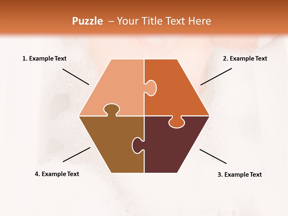 Beautiful Wet Person PowerPoint Template