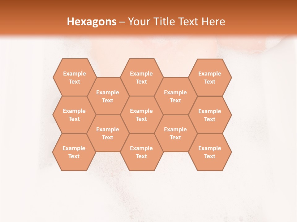 Beautiful Wet Person PowerPoint Template