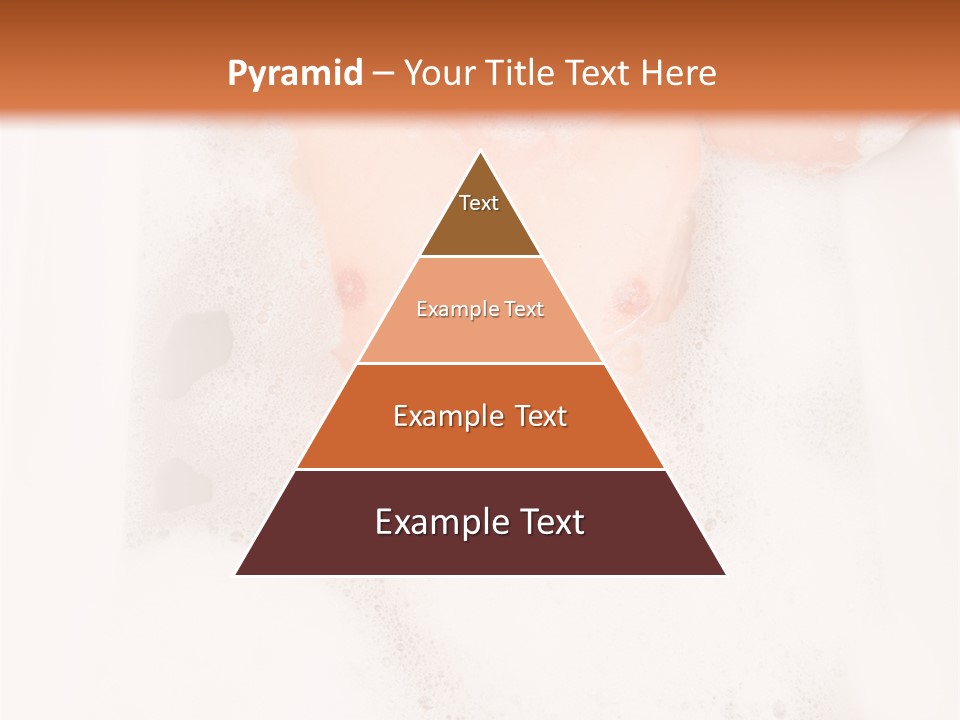 Beautiful Wet Person PowerPoint Template