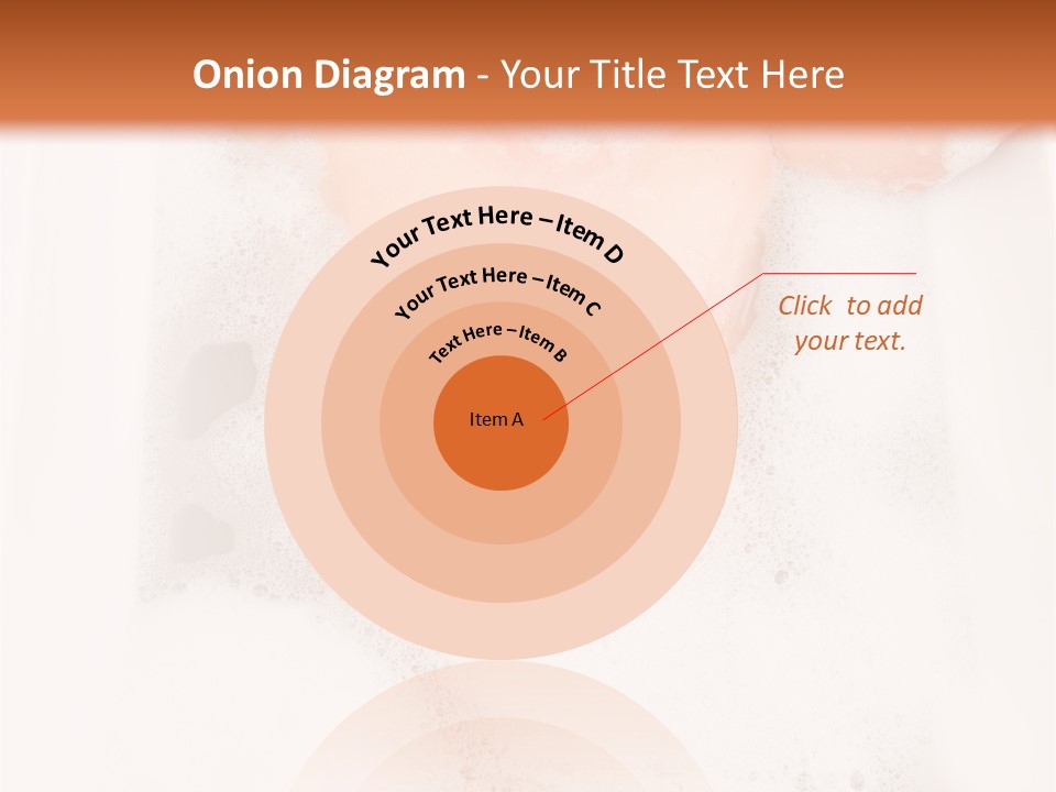 Beautiful Wet Person PowerPoint Template