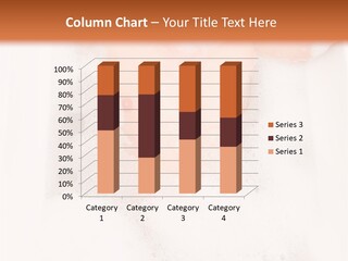 Beautiful Wet Person PowerPoint Template