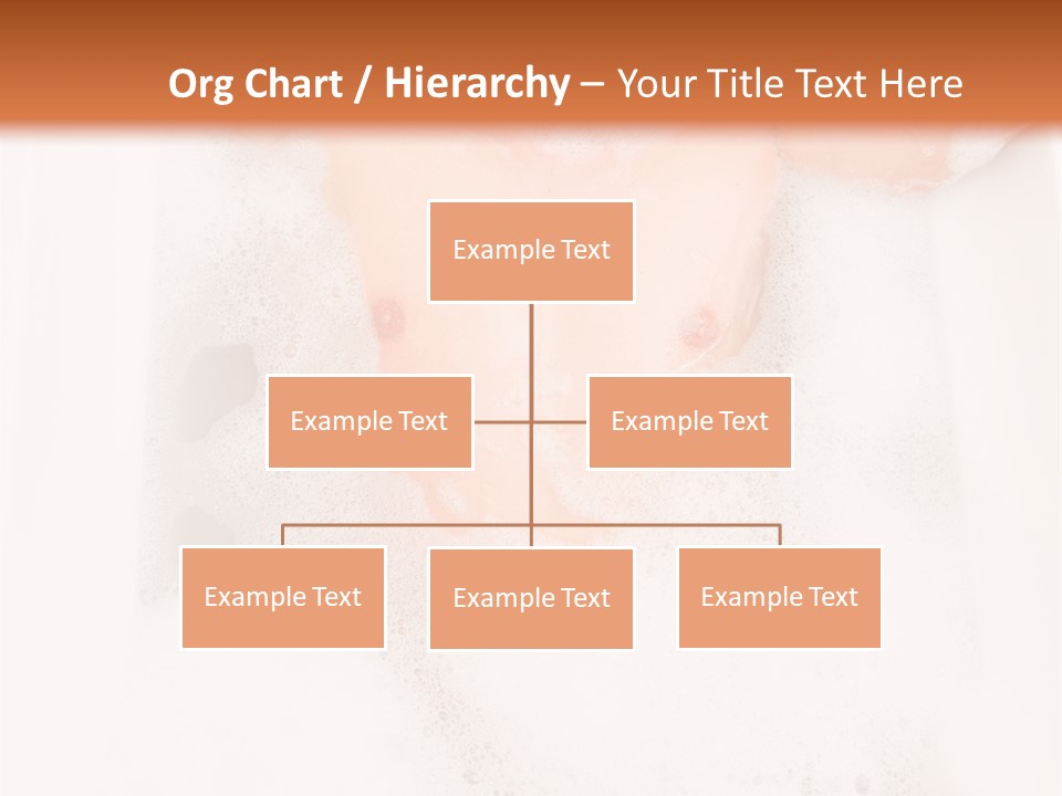 Beautiful Wet Person PowerPoint Template