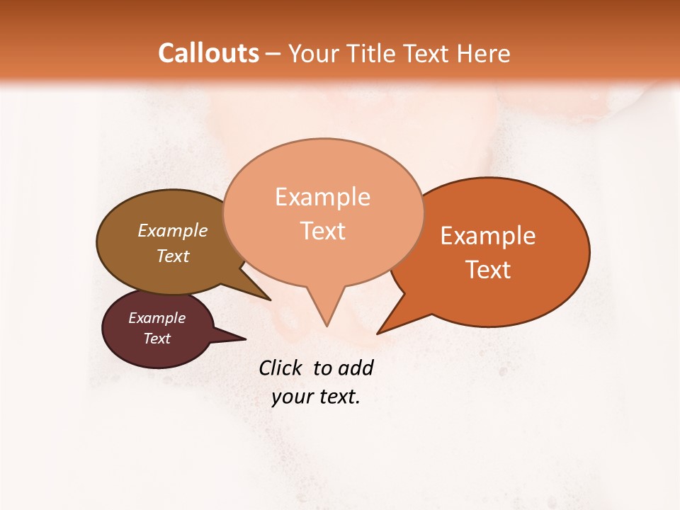 Beautiful Wet Person PowerPoint Template