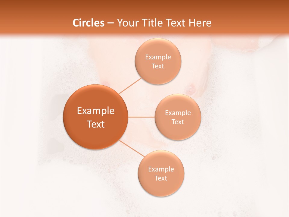 Beautiful Wet Person PowerPoint Template