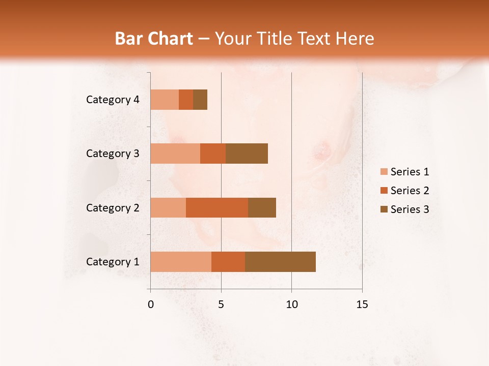 Beautiful Wet Person PowerPoint Template