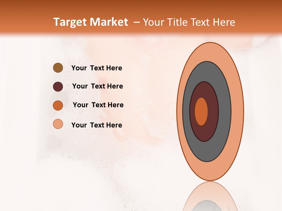 Beautiful Wet Person PowerPoint Template