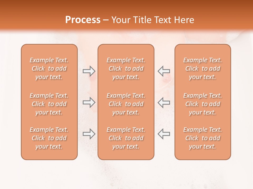 Beautiful Wet Person PowerPoint Template