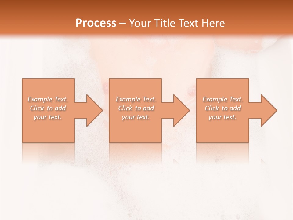 Beautiful Wet Person PowerPoint Template