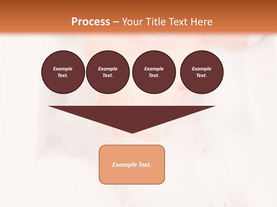 Beautiful Wet Person PowerPoint Template