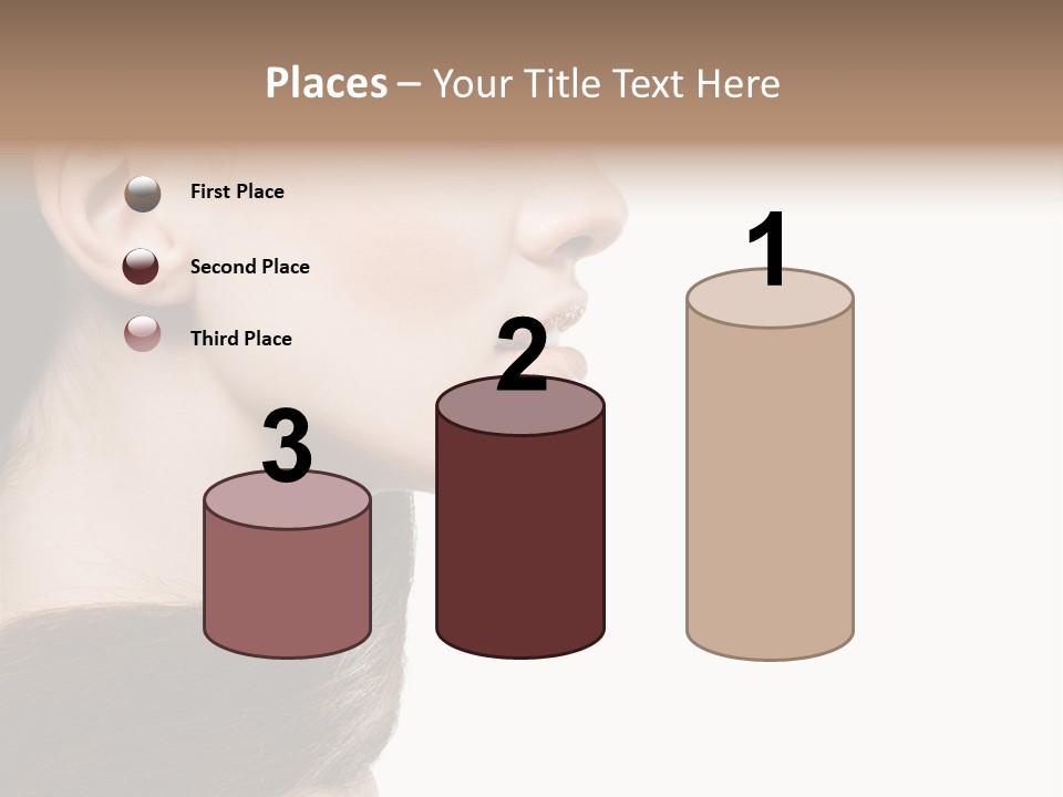 Sensuality Beauty Carefree PowerPoint Template