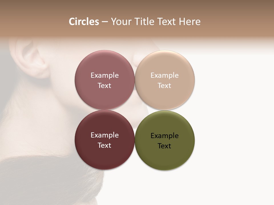 Sensuality Beauty Carefree PowerPoint Template