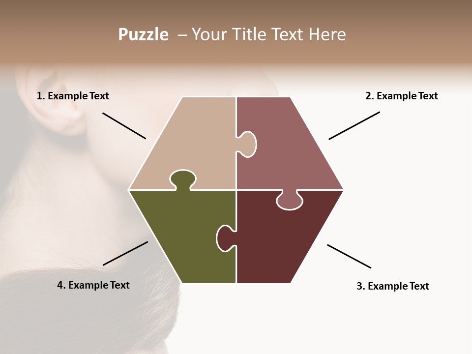 Sensuality Beauty Carefree PowerPoint Template