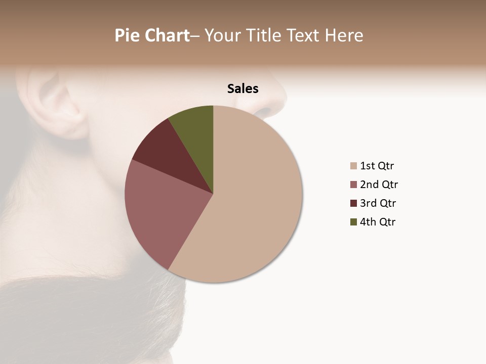 Sensuality Beauty Carefree PowerPoint Template