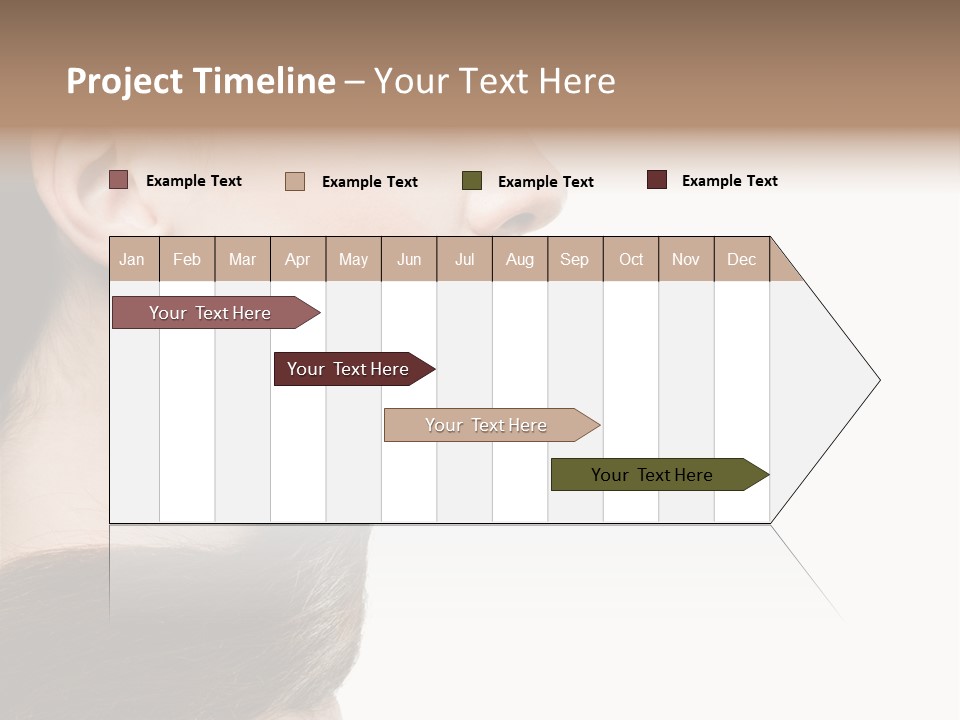 Sensuality Beauty Carefree PowerPoint Template