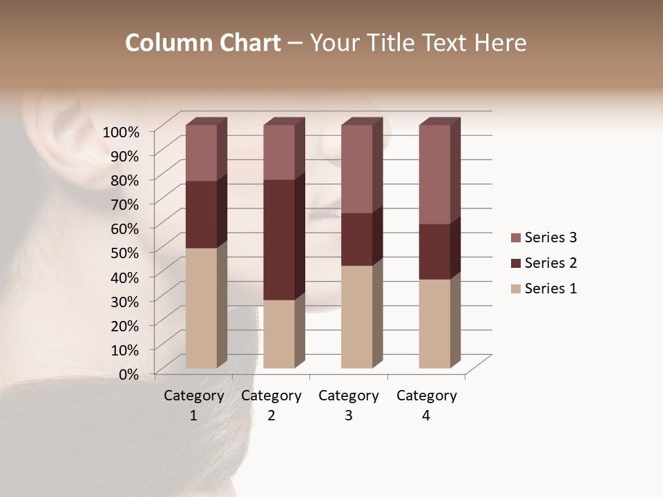 Sensuality Beauty Carefree PowerPoint Template