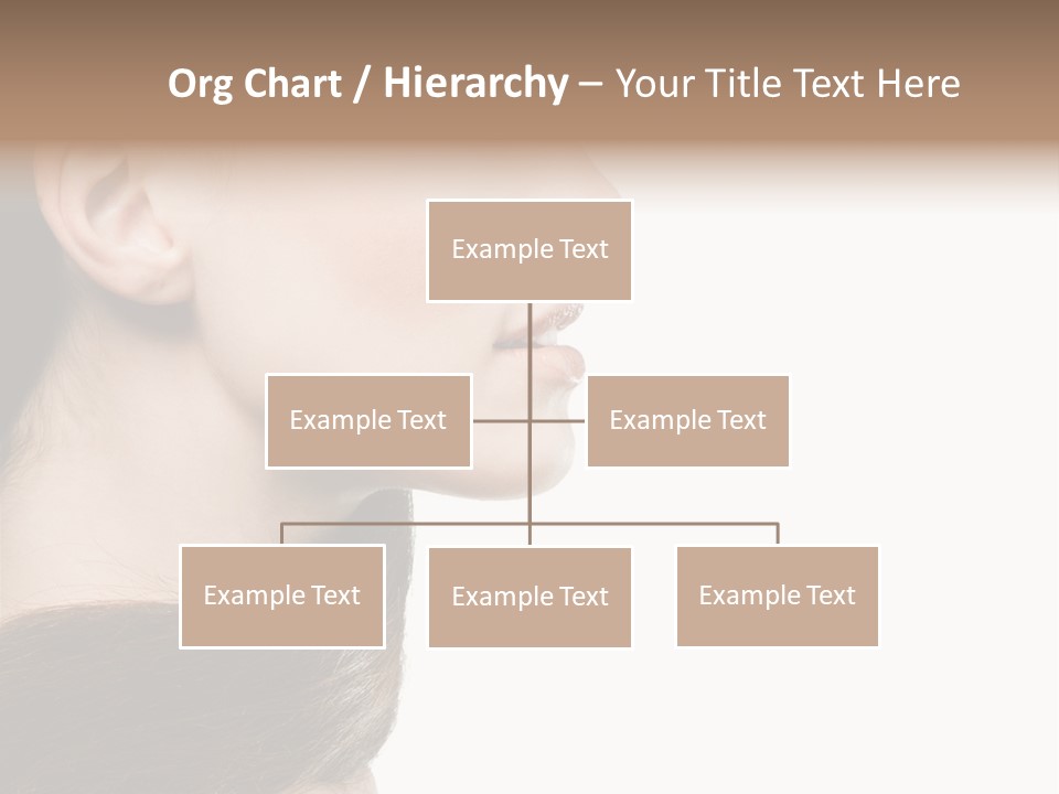 Sensuality Beauty Carefree PowerPoint Template