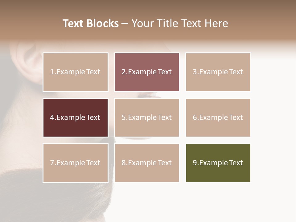 Sensuality Beauty Carefree PowerPoint Template