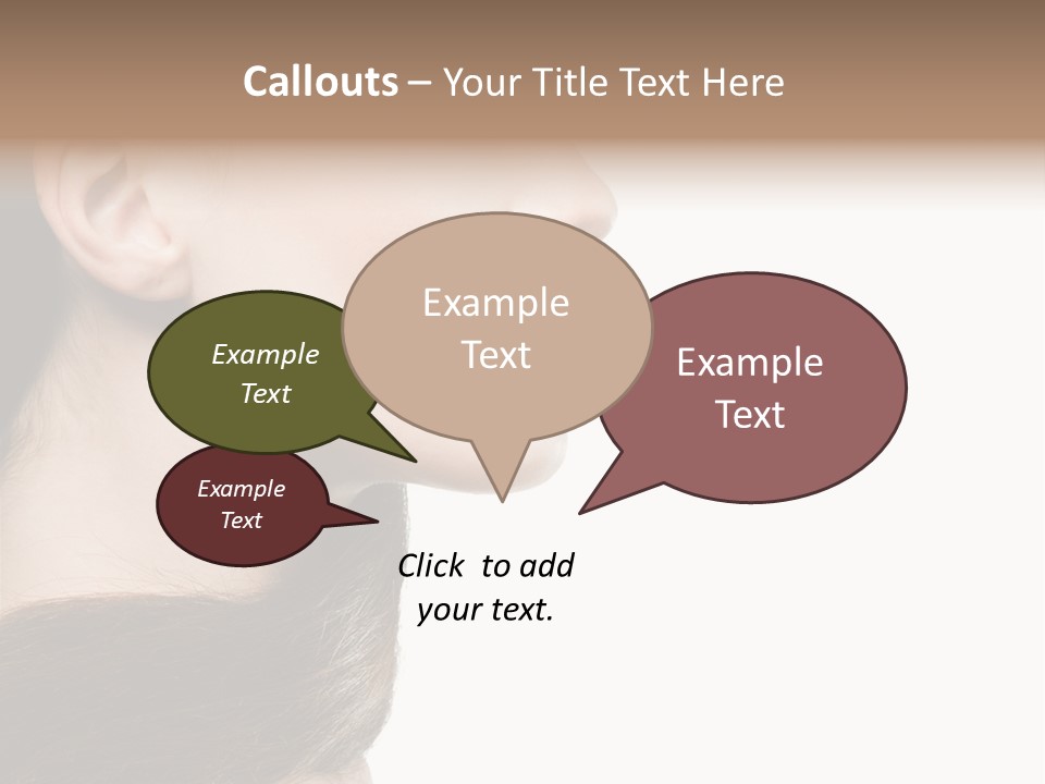 Sensuality Beauty Carefree PowerPoint Template