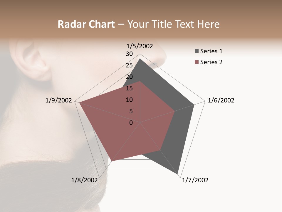 Sensuality Beauty Carefree PowerPoint Template