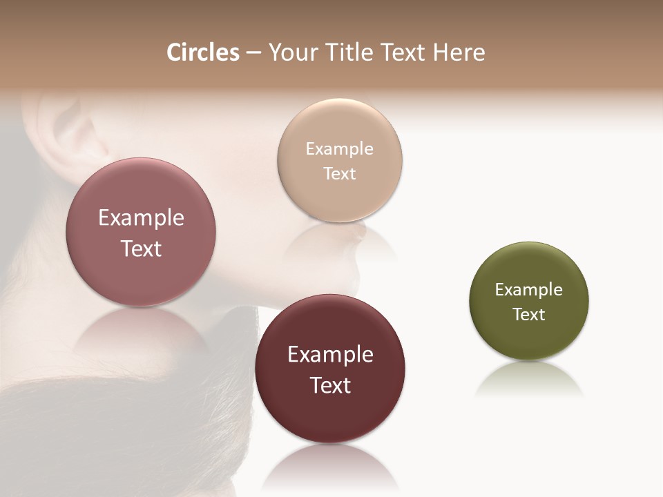 Sensuality Beauty Carefree PowerPoint Template