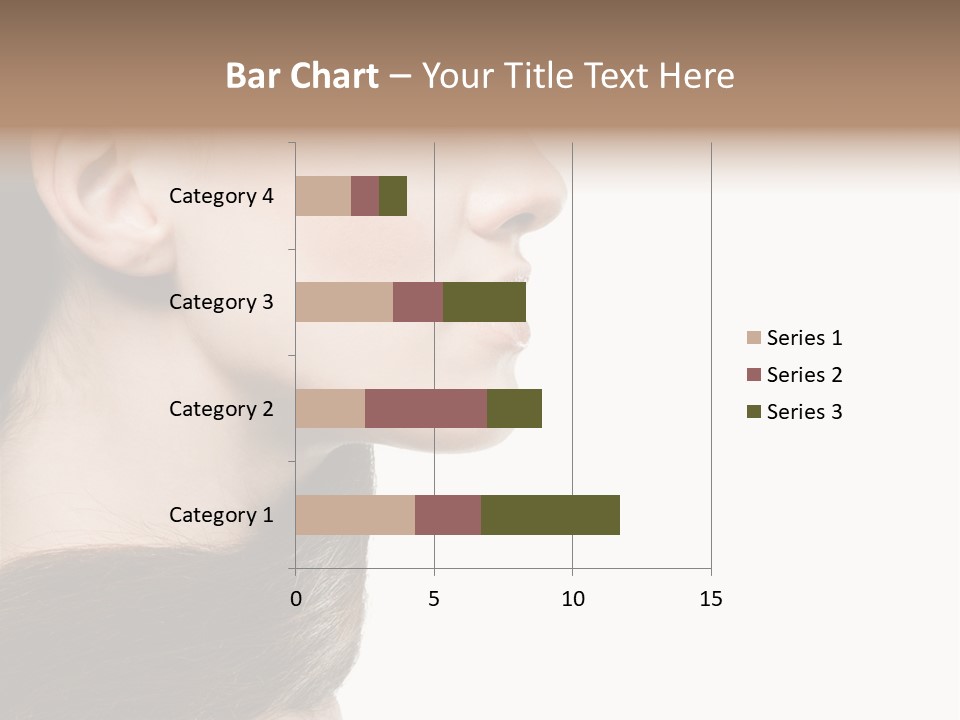 Sensuality Beauty Carefree PowerPoint Template