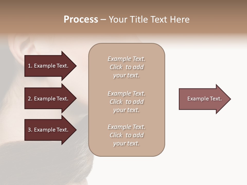 Sensuality Beauty Carefree PowerPoint Template