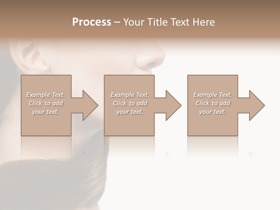 Sensuality Beauty Carefree PowerPoint Template