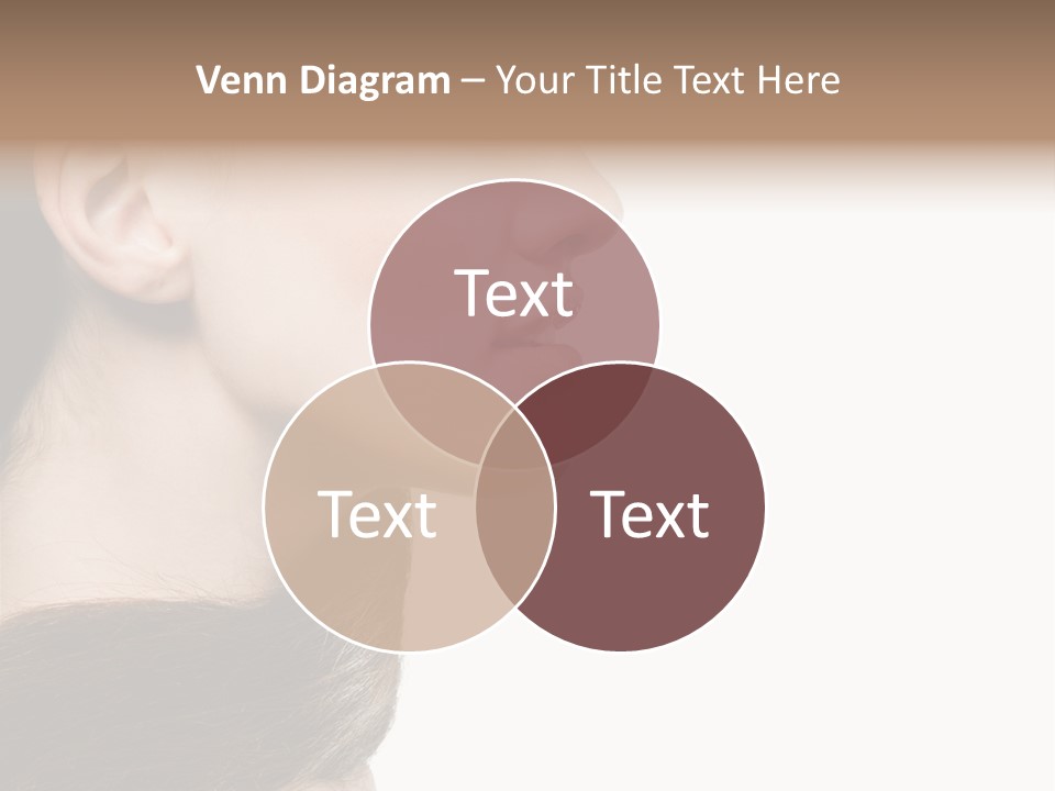 Sensuality Beauty Carefree PowerPoint Template