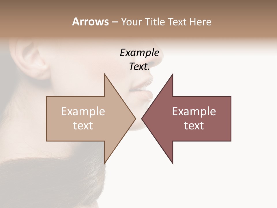 Sensuality Beauty Carefree PowerPoint Template