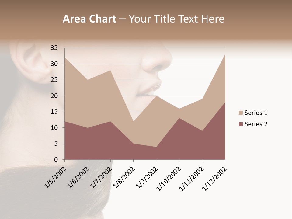 Sensuality Beauty Carefree PowerPoint Template