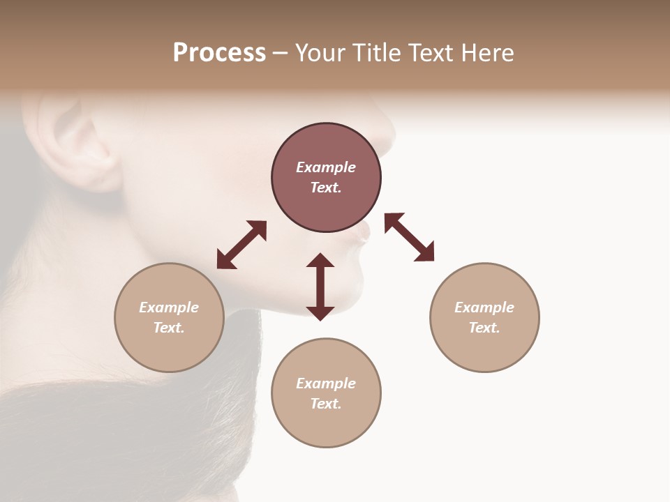 Sensuality Beauty Carefree PowerPoint Template