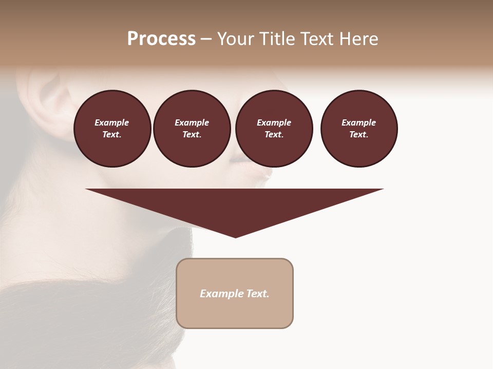 Sensuality Beauty Carefree PowerPoint Template