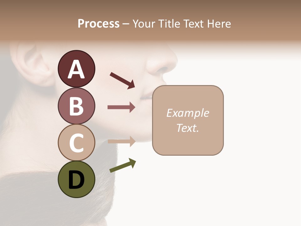 Sensuality Beauty Carefree PowerPoint Template