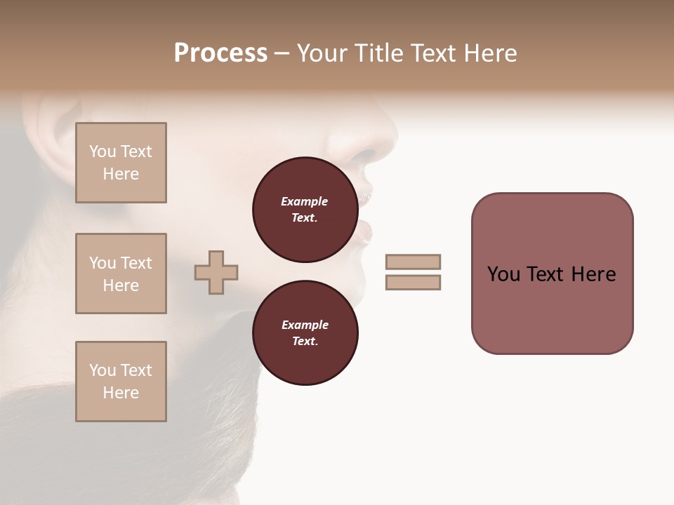 Sensuality Beauty Carefree PowerPoint Template