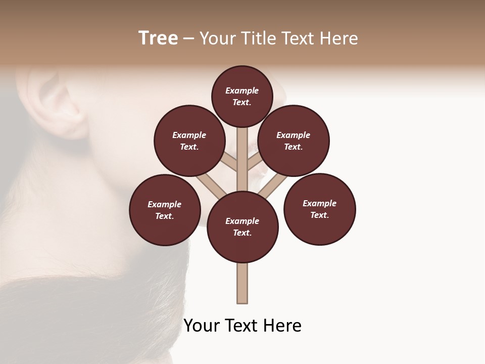 Sensuality Beauty Carefree PowerPoint Template