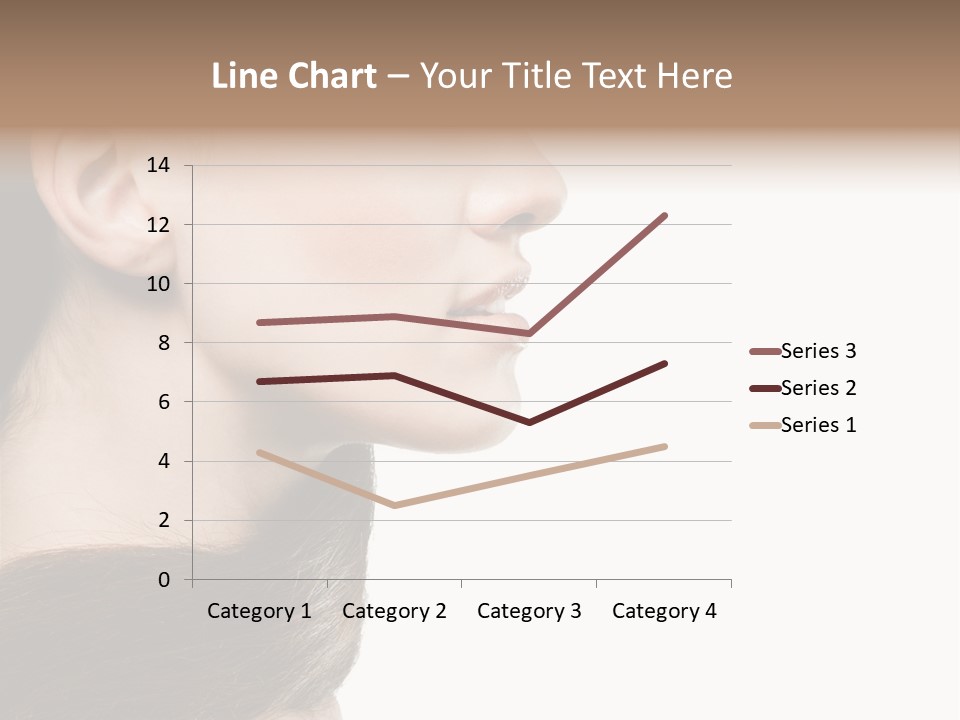 Sensuality Beauty Carefree PowerPoint Template