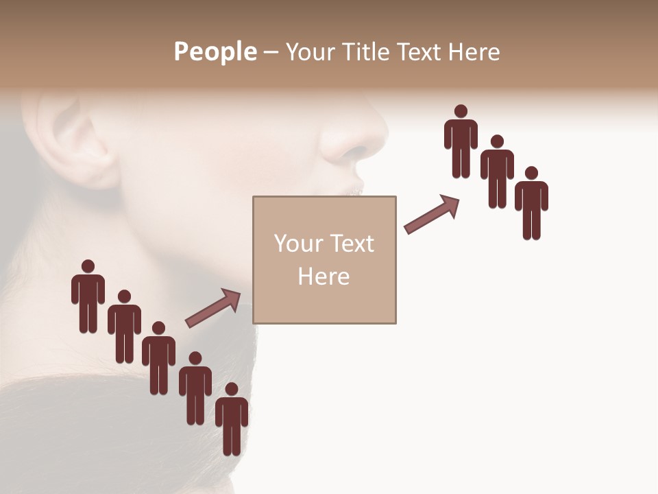 Sensuality Beauty Carefree PowerPoint Template