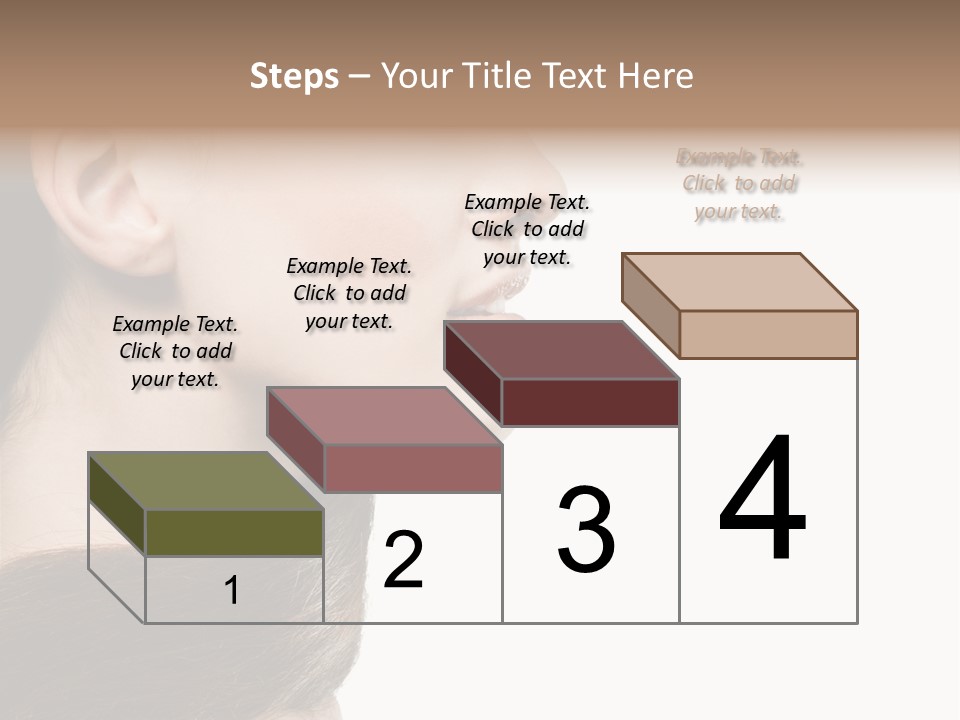 Sensuality Beauty Carefree PowerPoint Template