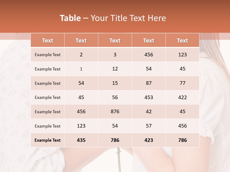 Girlfriend Merry Youth PowerPoint Template