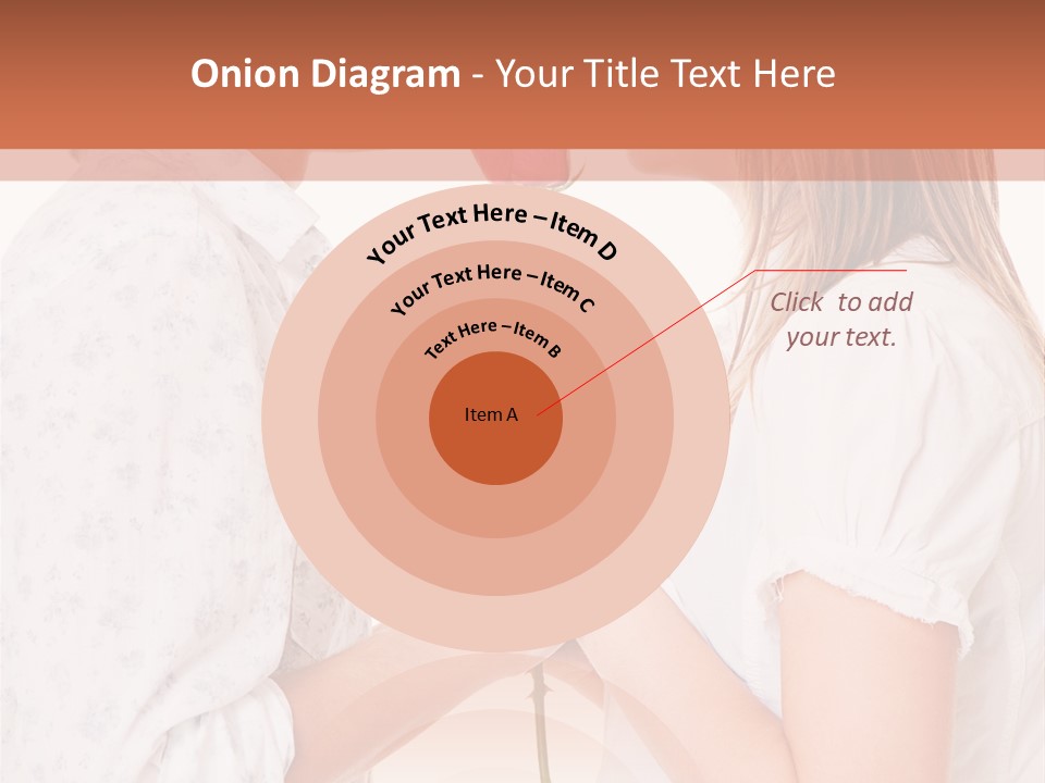 Girlfriend Merry Youth PowerPoint Template