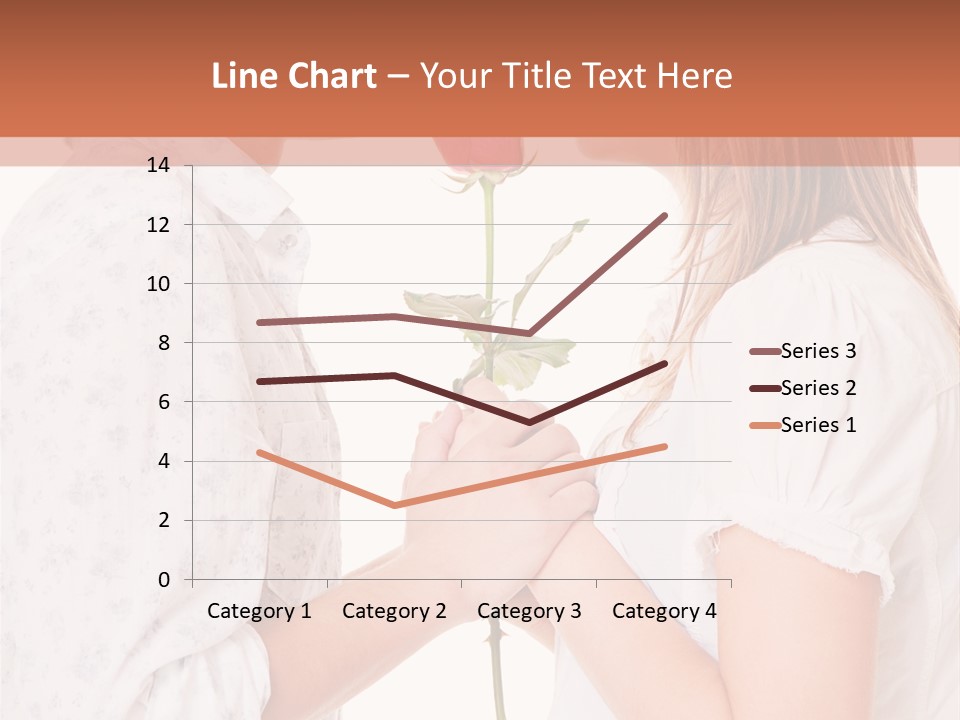 Girlfriend Merry Youth PowerPoint Template