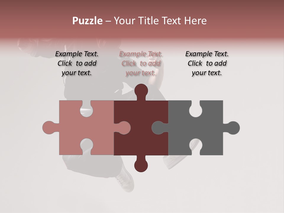 A Man Jumping In The Air With A Hoodie On PowerPoint Template